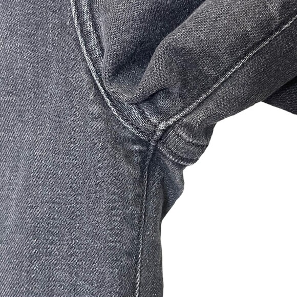 THE GREAT. Super High Rise Skinny Jeans Women’s Size 25 Washed Black Stretch - Picture 8 of 12